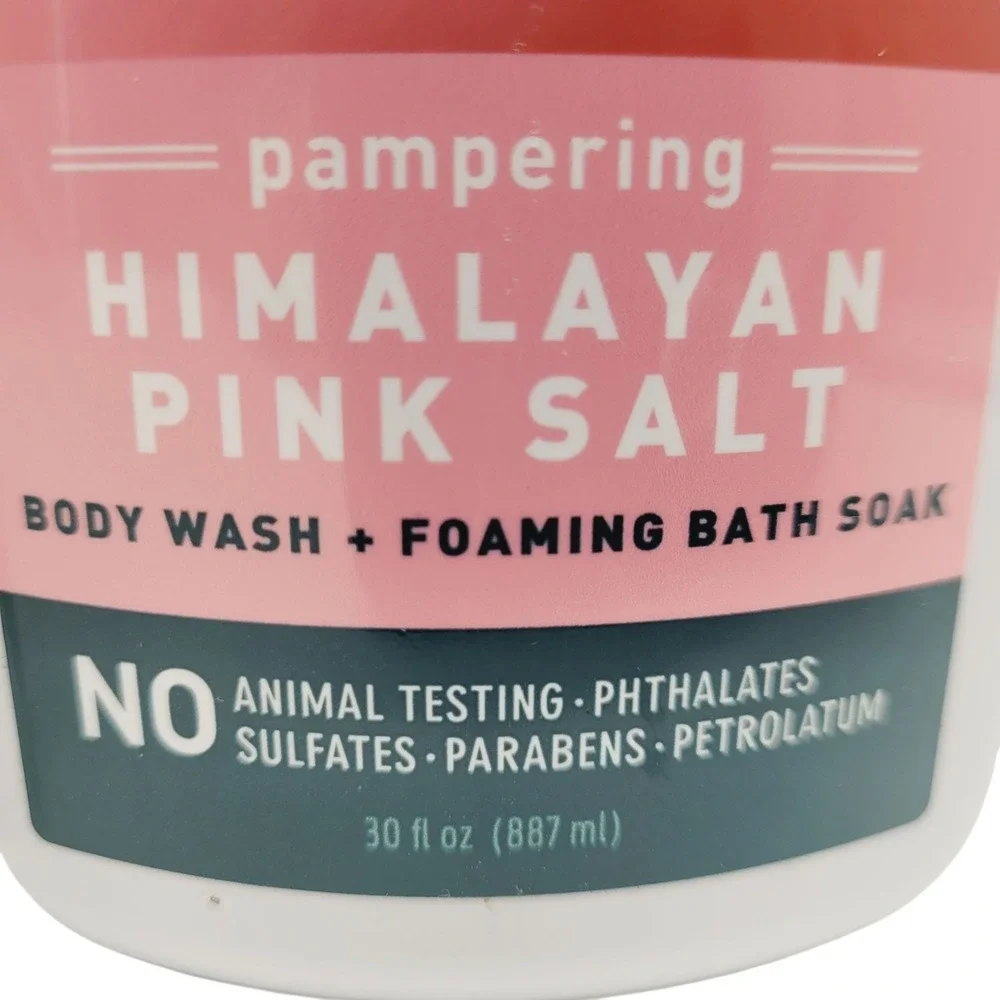 JASON Himalayan Pink Salt Body Wash 30oz 2 Pack Gentle Cleansing Vegan‎ Formula